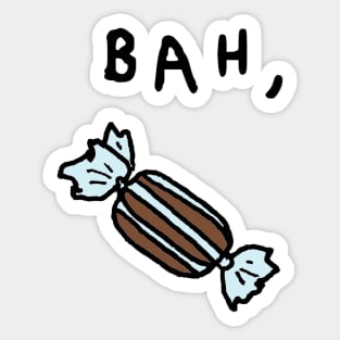 Bah, Humbug Sticker